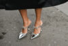 srebrne buty damskie