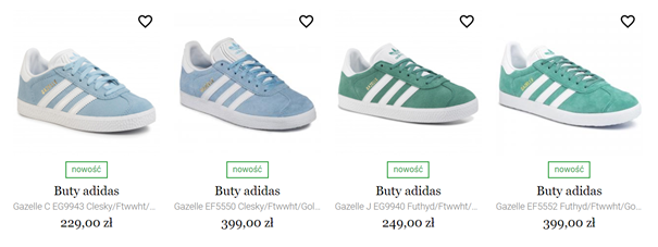 adidas Gazelle z nowej kolekcji