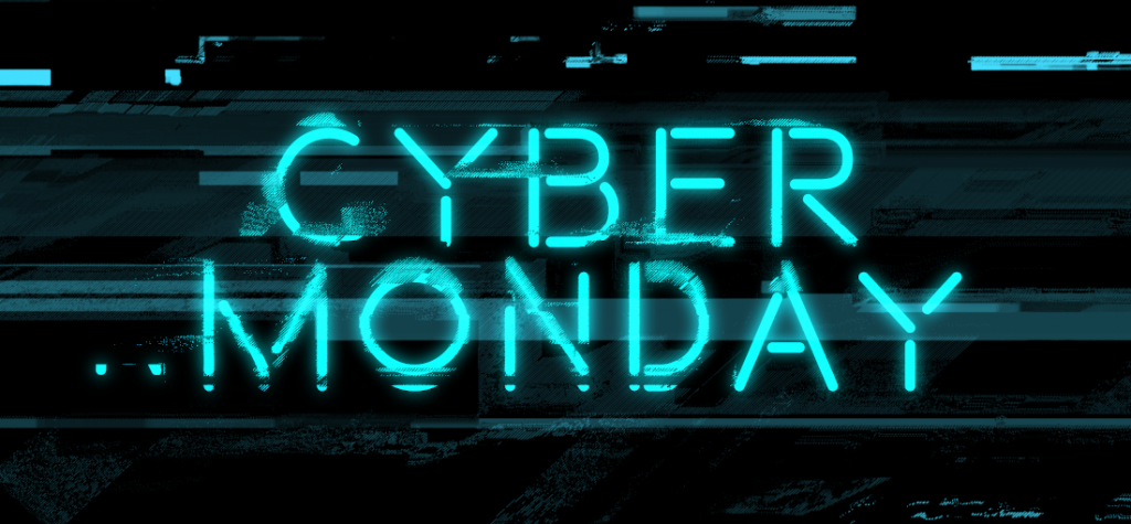 neon cyber Monday