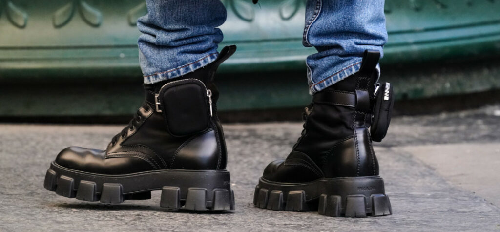 buty z kieszonką