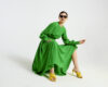 Dzień Mamy - stylizacja z zieloną sukienką