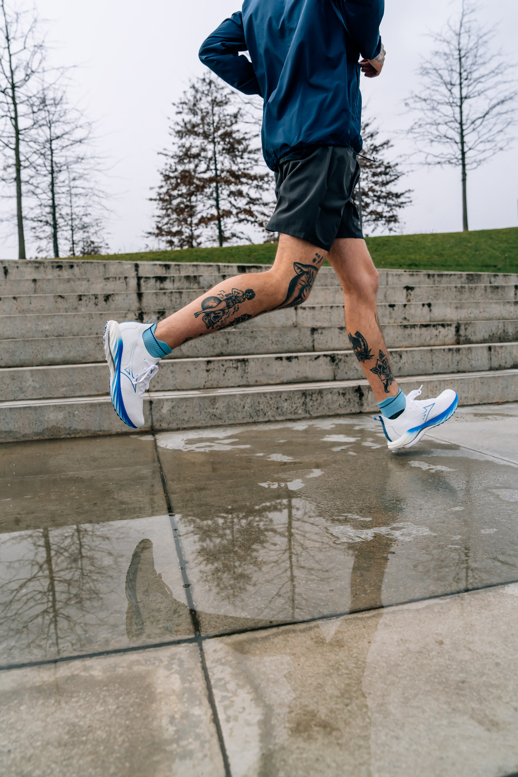 mizuno asfalta skriešanas apavi