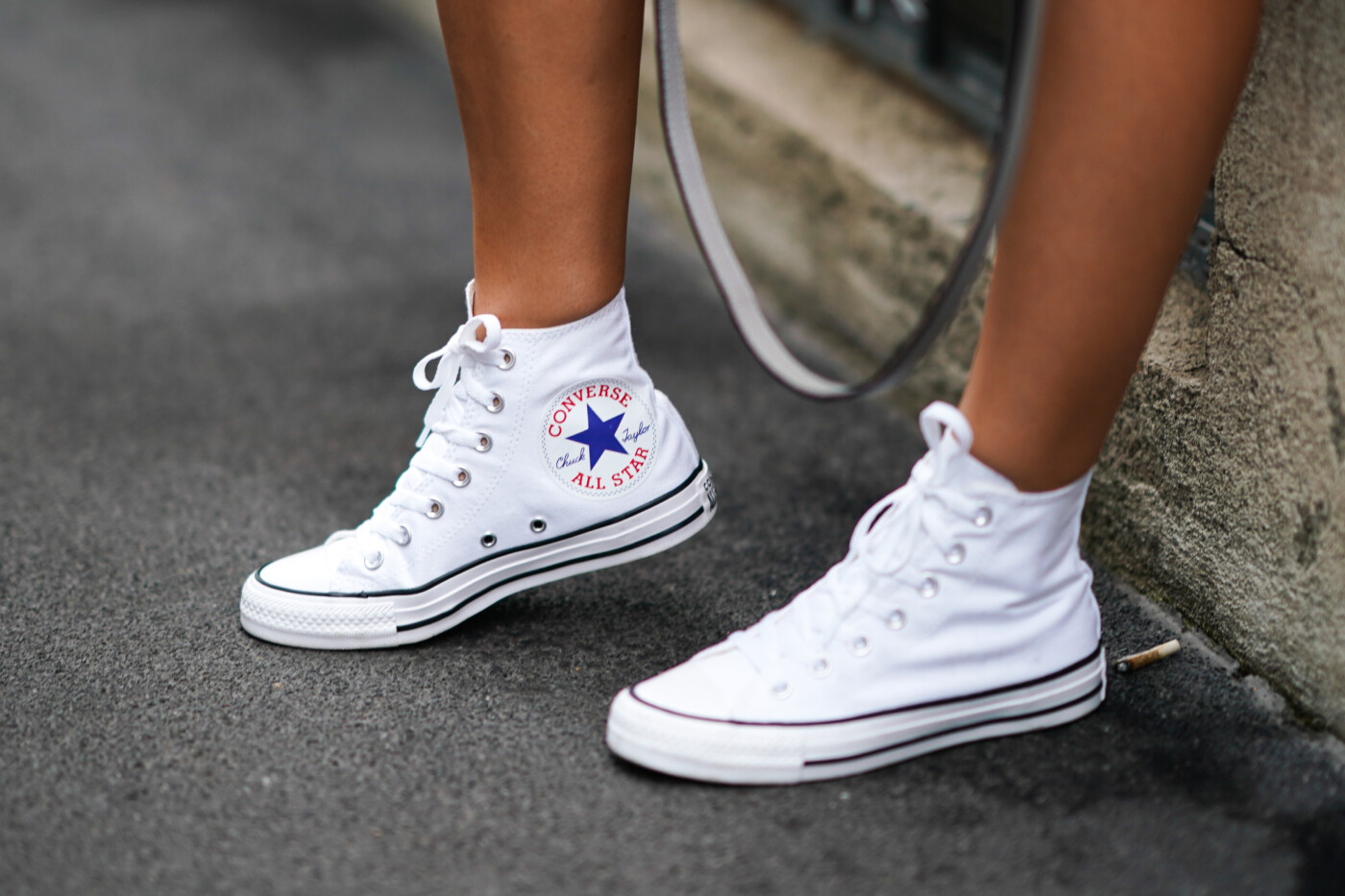 Balti Converse sportbačiai