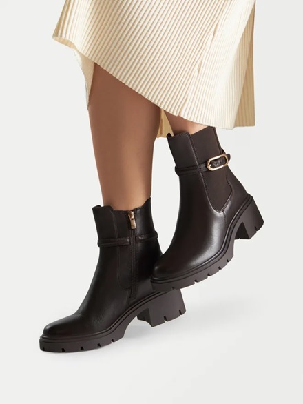 botki damskie skórzane Lasocki