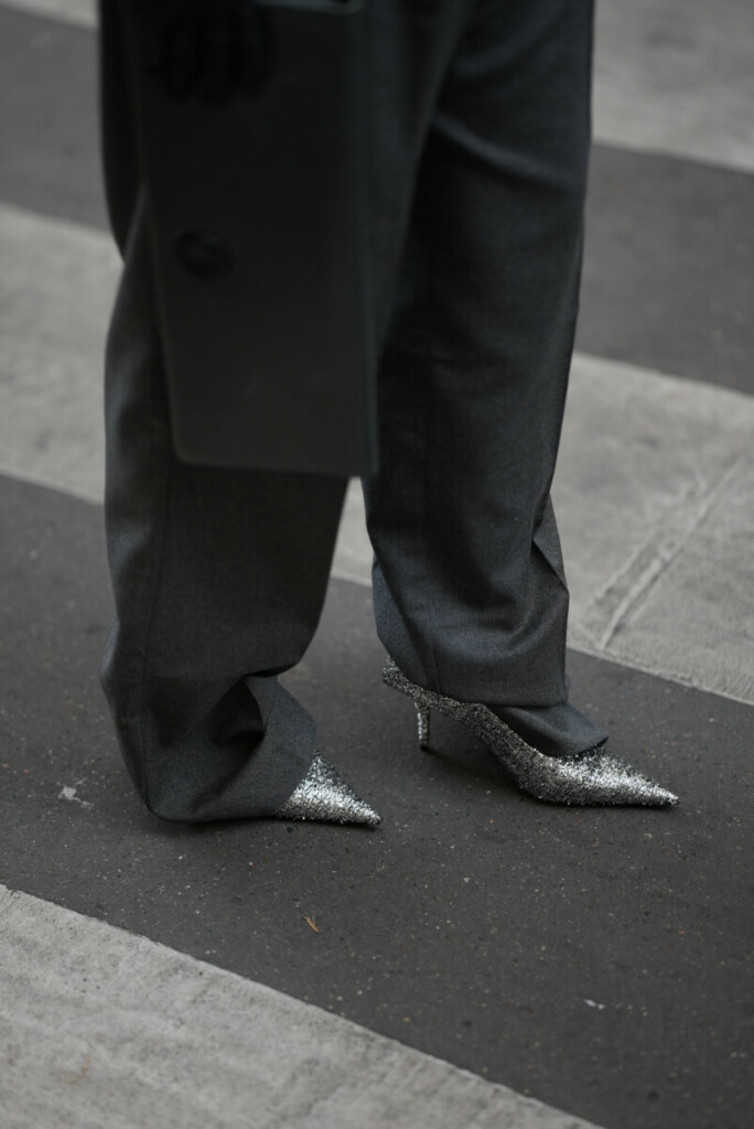 metaliczne szpilki, buty na swieta