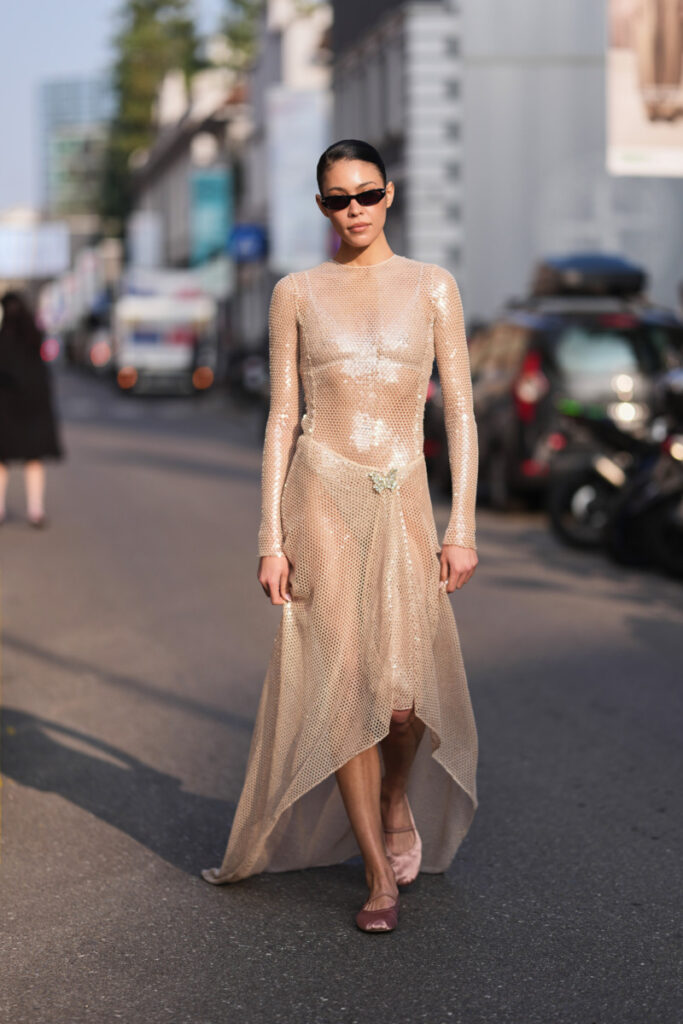 Baleriny do sukienki na lato 2026: balletcore