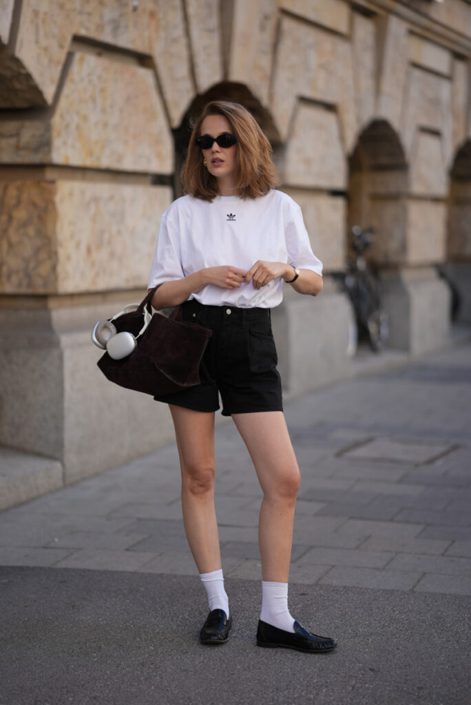 Buty do szortów damskich: mokasyny
